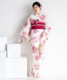 CELEN（セレン）の「【一人で着られる/セパレート浴衣】上衣・下衣・兵児帯 3点セット《夕涼浴衣》（浴衣）」