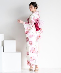 CELEN（セレン）の「【一人で着られる/セパレート浴衣】上衣・下衣・兵児帯 3点セット《夕涼浴衣》（浴衣）」