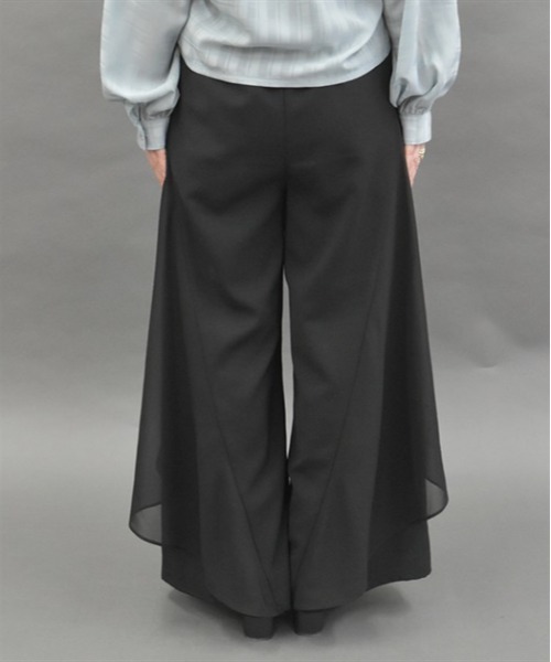 axes femme POETIQUE(アクシーズファムポエティック)の「フレアデザインワイドパンツ(その他パンツ・レディース・ネイビー/ブルーグリーン/ブラック・MEDIUM)」の18枚目の写真