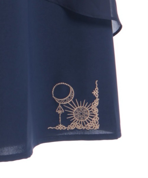 axes femme POETIQUE(アクシーズファムポエティック)の「フレアデザインワイドパンツ(その他パンツ・レディース・ネイビー/ブルーグリーン/ブラック・MEDIUM)」の11枚目の写真