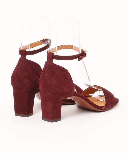 CHIE MIHARA（チエミハラ）の「CHIE MIHARA / アンクルストラップサンダル（サンダル・レディース・バーガンディー・36.5）」の2枚目の写真