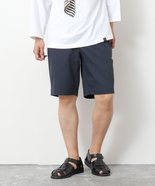 NOLLEY’S(ノーリーズ)の「綿麻COOLMAX ショーツ 25SS(その他パンツ・メンズ・キナリ/ベージュ/ネイビー/グレー/サックスブルー・S/M/L/XL)」の4枚目の写真