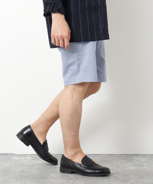 NOLLEY’S(ノーリーズ)の「綿麻COOLMAX ショーツ 25SS(その他パンツ・メンズ・キナリ/ベージュ/ネイビー/グレー/サックスブルー・S/M/L/XL)」の5枚目の写真