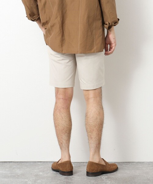 NOLLEY’S(ノーリーズ)の「綿麻COOLMAX ショーツ 25SS(その他パンツ・メンズ・キナリ/ベージュ/ネイビー/グレー/サックスブルー・S/M/L/XL)」の7枚目の写真