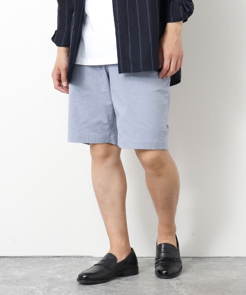 NOLLEY’S(ノーリーズ)の「綿麻COOLMAX ショーツ 25SS(その他パンツ・メンズ・キナリ/ベージュ/ネイビー/グレー/サックスブルー・S/M/L/XL)」の12枚目の写真