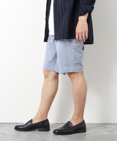 NOLLEY’S(ノーリーズ)の「綿麻COOLMAX ショーツ 25SS(その他パンツ・メンズ・キナリ/ベージュ/ネイビー/グレー/サックスブルー・S/M/L/XL)」の13枚目の写真