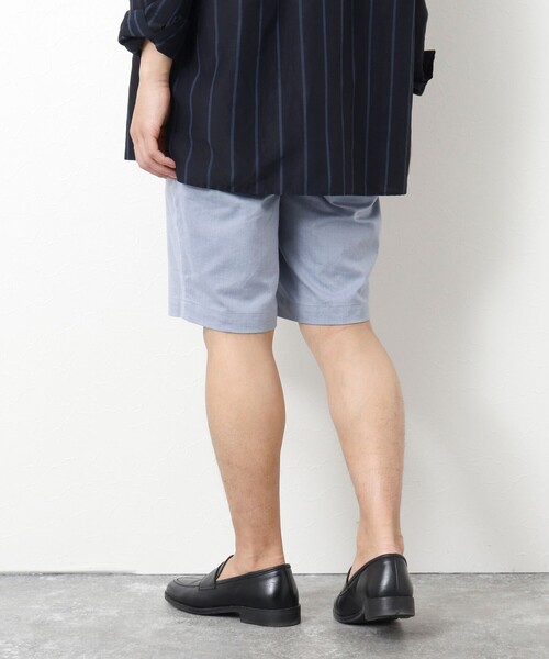 NOLLEY’S(ノーリーズ)の「綿麻COOLMAX ショーツ 25SS(その他パンツ・メンズ・キナリ/ベージュ/ネイビー/グレー/サックスブルー・S/M/L/XL)」の14枚目の写真