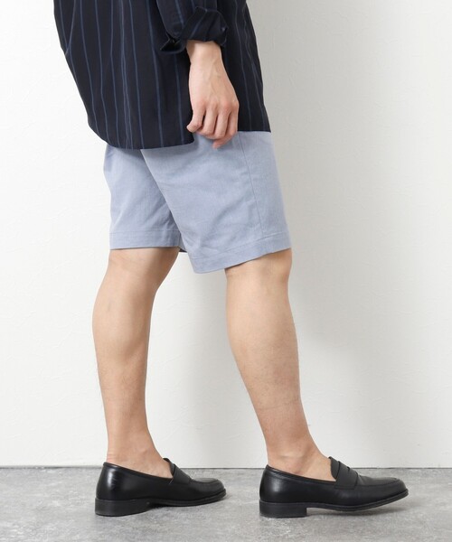 NOLLEY’S(ノーリーズ)の「綿麻COOLMAX ショーツ 25SS(その他パンツ・メンズ・キナリ/ベージュ/ネイビー/グレー/サックスブルー・S/M/L/XL)」の16枚目の写真