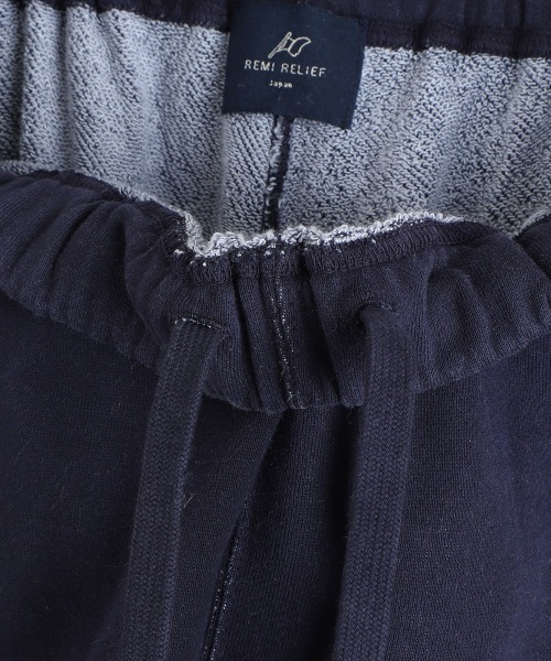 REMI RELIEF NAVY LABEL（レミレリーフネイビーレーベル）の「REMI RELIEF NAVY LABEL / レミレリーフ ネイビーレーベル：綿アクリル裏毛パンツ：RN28369154AK[STD]（スウェットパンツ・メンズ・ネイビー/オートミール/ブラック・S/M/L）」の17枚目の写真