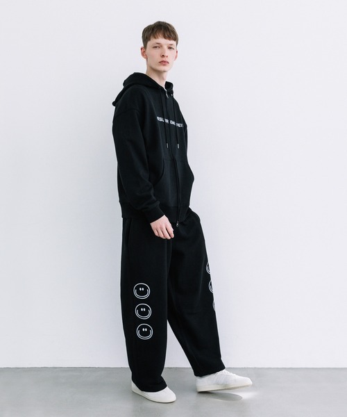 プリントスウェットパンツ