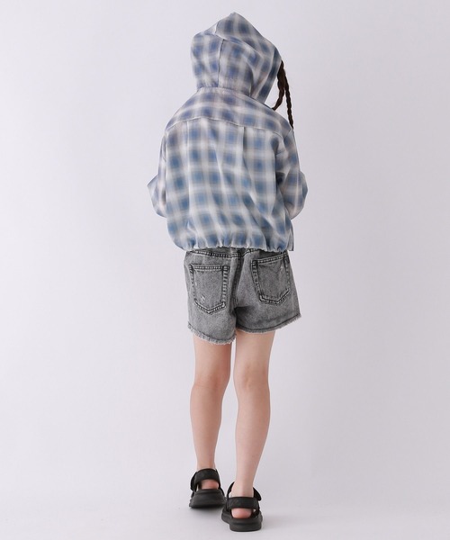 10C REPIPI（ジューシーレピピ）の「【10C REPIPI】ダメージデニムショートパンツ（デニムパンツ・キッズ・ブルー系その他/ライトブルー/ブラック・130cm/120cm/110cm）」の20枚目の写真