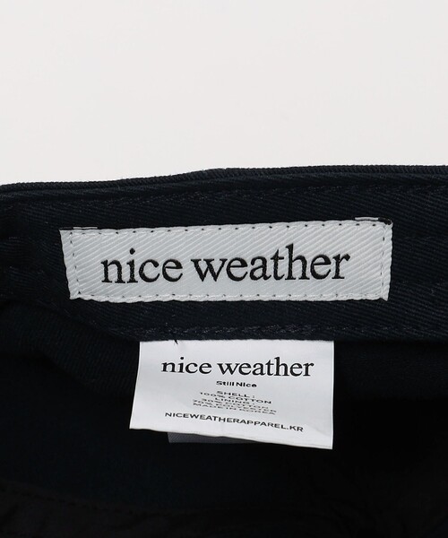 NICE WEATHER（ナイスウェザー）の「＜NICE WEATHER＞SOUND MIND キャップ（キャップ・メンズ・ホワイト/ネイビー・FREE）」の14枚目の写真