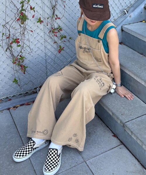 サロペット AI様 HELLO.SANFRANCISCO】マルチウェイ落書きサロペ（サロペット