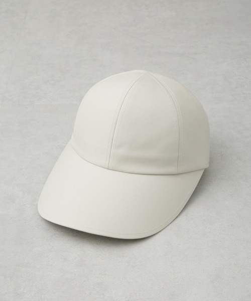 NANO universe（ナノユニバース）の「ロングブリムキャップ（キャップ・レディース・ブラック/ベージュ・FREE）」の3枚目の写真