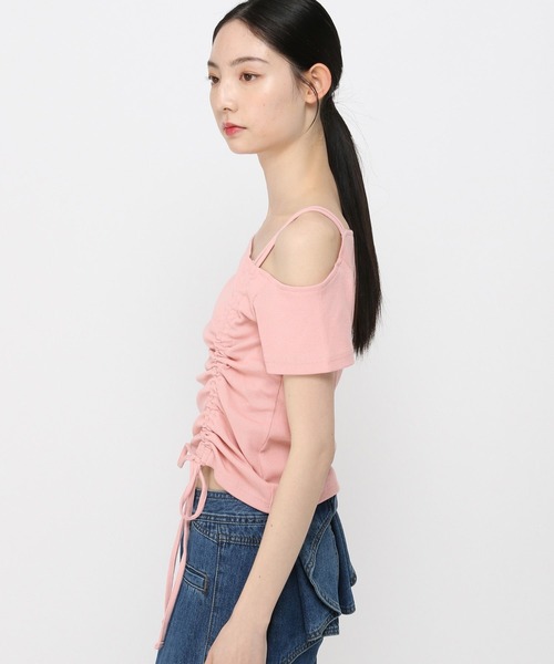 3.3 Field Trip （3.3フィールドトリップ）の「3.3 Field Trip／ヘンケイシャーリング半袖（Tシャツ/カットソー・レディース・グレー/ブルー/ブラック/ピンク・FREE）」の14枚目の写真