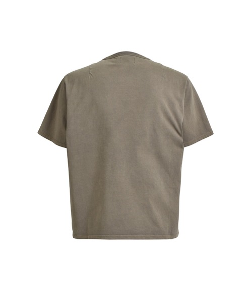 BREATH(ブレス)の「NEWRICH SLIM CROPPED TEE(Tシャツ/カットソー・メンズ・ダークベージュ・MEDIUM/LARGE/X-LARGE)」の4枚目の写真