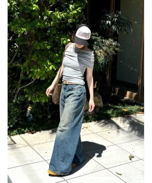 LAGUA GEM(ラグアジェム)の「STUDS THIN ベルト(ベルト・レディース・ブラック/ベージュ・FREE)」の14枚目の写真