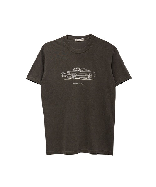 INTERPLAY(インタープレイ)の「【INTERPLAY x AYUMI】 Pigment Dyed Mustang S/S Tee(Tシャツ/カットソー・レディース・ブルー・FREE)」の2枚目の写真