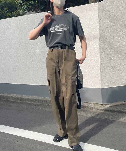 INTERPLAY(インタープレイ)の「【INTERPLAY x AYUMI】 Pigment Dyed Mustang S/S Tee(Tシャツ/カットソー・レディース・ブルー・FREE)」の21枚目の写真