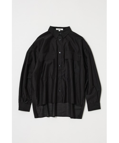 MOUSSY(マウジー)の「【セットアップ対応】RIP MILITARY シャツ(シャツ/ブラウス・レディース・ブラック/アイボリー/カーキ・FREE)」の11枚目の写真