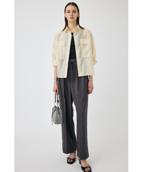 MOUSSY(マウジー)の「【セットアップ対応】RIP MILITARY シャツ(シャツ/ブラウス・レディース・ブラック/アイボリー/カーキ・FREE)」の13枚目の写真