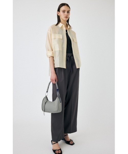 MOUSSY(マウジー)の「【セットアップ対応】RIP MILITARY シャツ(シャツ/ブラウス・レディース・ブラック/アイボリー/カーキ・FREE)」の14枚目の写真