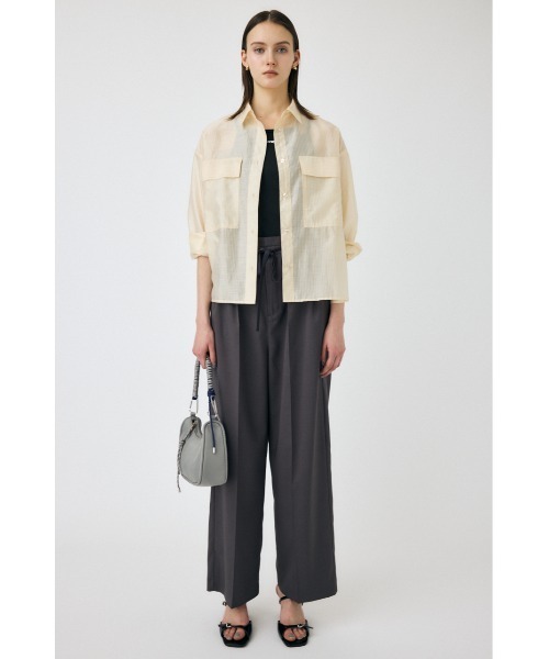 MOUSSY(マウジー)の「【セットアップ対応】RIP MILITARY シャツ(シャツ/ブラウス・レディース・ブラック/アイボリー/カーキ・FREE)」の15枚目の写真