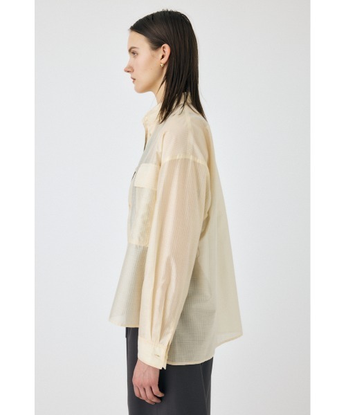 MOUSSY(マウジー)の「【セットアップ対応】RIP MILITARY シャツ(シャツ/ブラウス・レディース・ブラック/アイボリー/カーキ・FREE)」の19枚目の写真