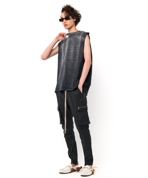 Danke schon ダンケシェーン カーゴパンツ ブラック L DANKE SCHON カーゴパンツ 「WEB＆DEPOT限定」DankeSchon/ダンケ