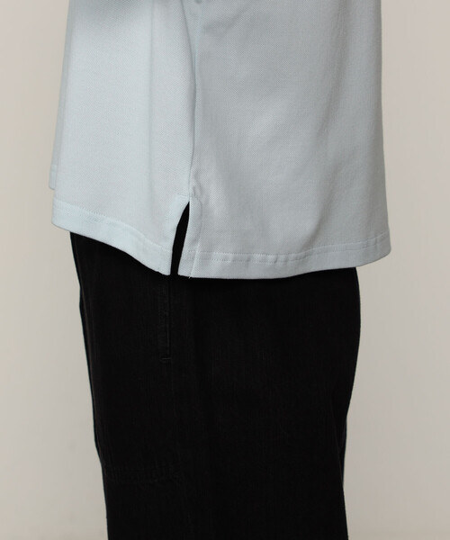 DANTON（ダントン）の「【STORE EXCLUSIVE】WOMEN'S COTTON PIQUE POLO SHIRT（ポロシャツ・レディース・チャコール/イエロー/サックスブルー/ライトグレー・M/S）」の12枚目の写真