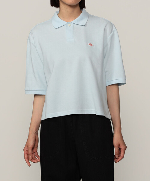 DANTON（ダントン）の「【STORE EXCLUSIVE】WOMEN'S COTTON PIQUE POLO SHIRT（ポロシャツ・レディース・チャコール/イエロー/サックスブルー/ライトグレー・M/S）」の18枚目の写真