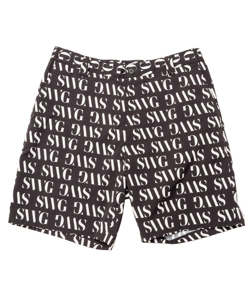 SWINGGGR(スウィンガー)の「SWINGGGR/スウィンガー/SWG PATTEN SHORTS(その他パンツ・メンズ・ブラック/ホワイト・2/3/4)」の2枚目の写真