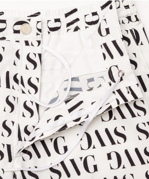 SWINGGGR(スウィンガー)の「SWINGGGR/スウィンガー/SWG PATTEN SHORTS(その他パンツ・メンズ・ブラック/ホワイト・2/3/4)」の7枚目の写真