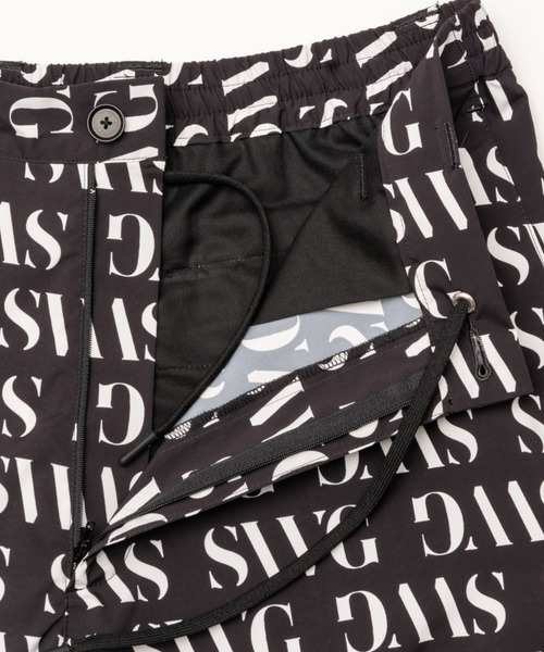 SWINGGGR(スウィンガー)の「SWINGGGR/スウィンガー/SWG PATTEN SHORTS(その他パンツ・メンズ・ブラック/ホワイト・2/3/4)」の12枚目の写真