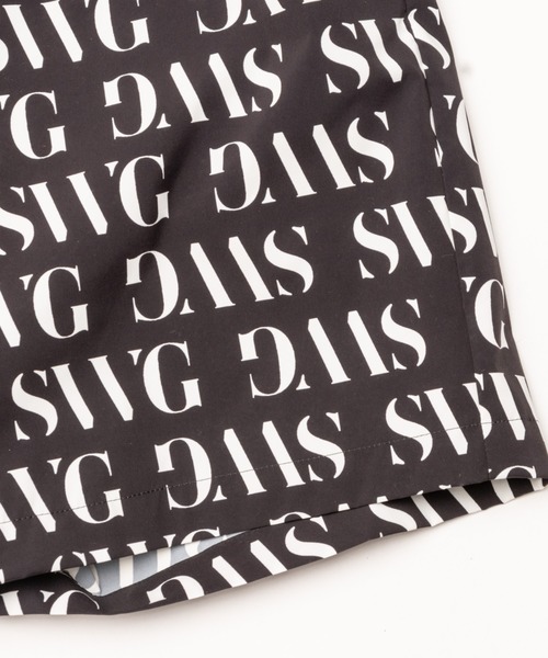 SWINGGGR(スウィンガー)の「SWINGGGR/スウィンガー/SWG PATTEN SHORTS(その他パンツ・メンズ・ブラック/ホワイト・2/3/4)」の13枚目の写真