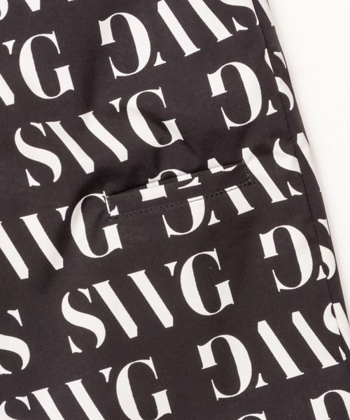 SWINGGGR(スウィンガー)の「SWINGGGR/スウィンガー/SWG PATTEN SHORTS(その他パンツ・メンズ・ブラック/ホワイト・2/3/4)」の4枚目の写真