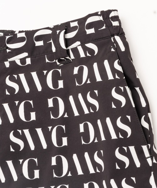 SWINGGGR(スウィンガー)の「SWINGGGR/スウィンガー/SWG PATTEN SHORTS(その他パンツ・メンズ・ブラック/ホワイト・2/3/4)」の3枚目の写真