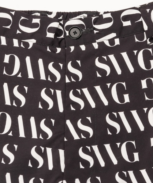 SWINGGGR(スウィンガー)の「SWINGGGR/スウィンガー/SWG PATTEN SHORTS(その他パンツ・メンズ・ブラック/ホワイト・2/3/4)」の5枚目の写真