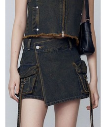 EMODA | カーゴラップショートパンツ(スカート)