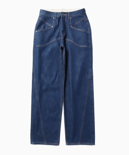 leinwande Switch Cut Straight Denim デニム Switch Cut Straight Denim/Blue | leinwände | ラインヴァンド