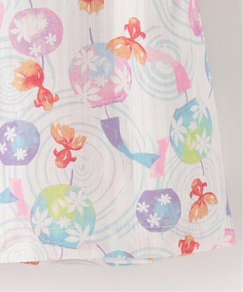 petit main（プティマイン）の「【WEB限定/リンク】girlsアソート甚平（浴衣・キッズ・アイボリー/ピンク・100cm/130cm/110cm/90cm/120cm/80ｃｍ）」の17枚目の写真