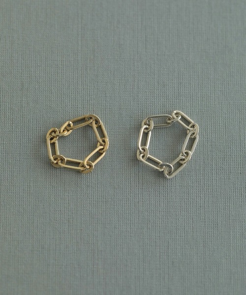 anuke(アンヌーク)の「Cut Chain Ring(リング・レディース・ゴールド/シルバー・FREE)」の3枚目の写真