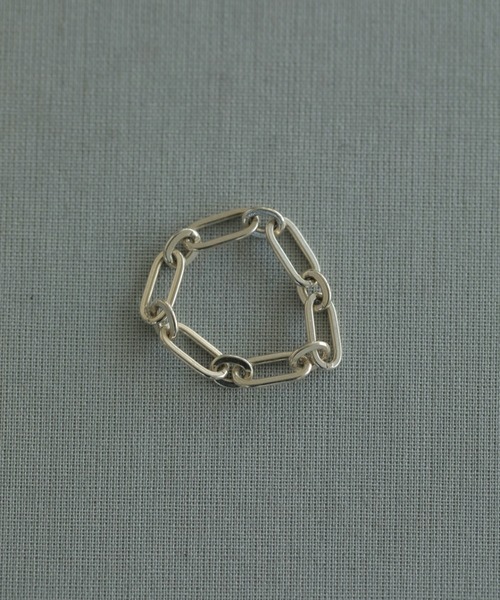 anuke(アンヌーク)の「Cut Chain Ring(リング・レディース・ゴールド/シルバー・FREE)」の5枚目の写真