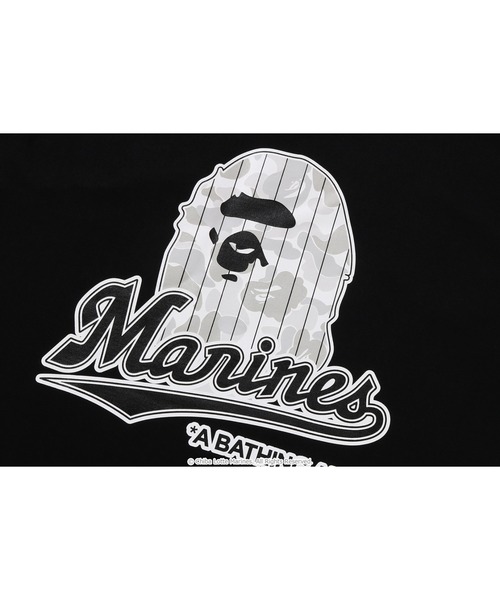 BAPE X CHIBA LOTTE MARINES - LOGO TEE 限定 BAPE X CHIBA LOTTE MARINES - LOGO TEE 限定 - メルカリ