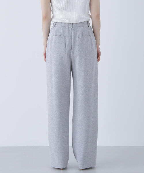 NATURAL BEAUTY BASIC(ナチュラルビューティーベーシック)の「◇スムースストレートパンツ(その他パンツ・レディース・グレー/チャコールグレー・MEDIUM/P/S)」の5枚目の写真