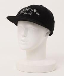 schott（ショット）の「【SCHOTT】COTTON SUEDE EMB 6P CAP（キャップ・レディース）」
