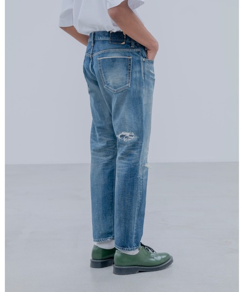 キ*シ様 uniform experiment DAMAGED DENIM JA uniform experiment - DAMAGED DENIM JACKET | HBX