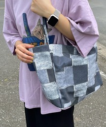 CRB（シーアールビー）の「リメイク風キャンバストートバッグ（トートバッグ）」