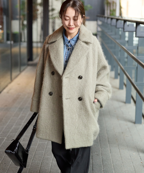 別注【TICCA / ティッカ】モヘヤ混テントコート（その他アウター