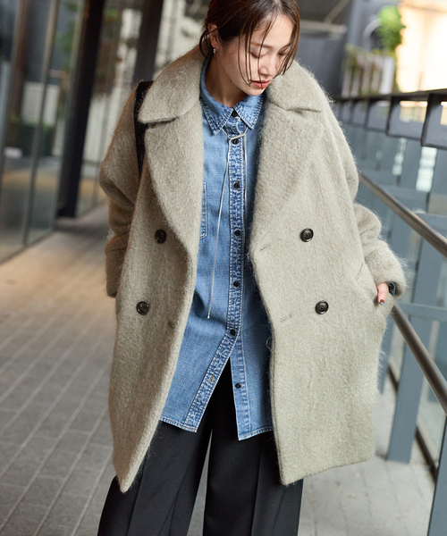 別注【TICCA / ティッカ】モヘヤ混テントコート（その他アウター